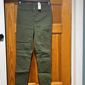 Loft Olive Green 4T High-Waisted Pants